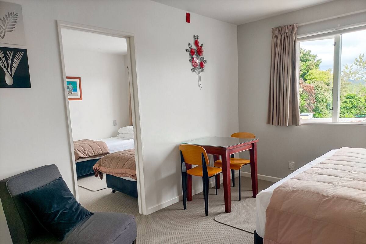 Family Studio | Blackout drapes, soundproofing, iron/ironing board, cribs (free)