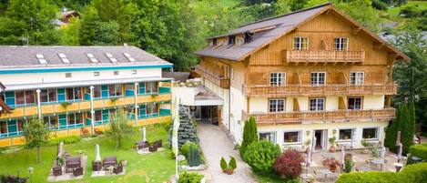 Majoituspaikan julkisivu