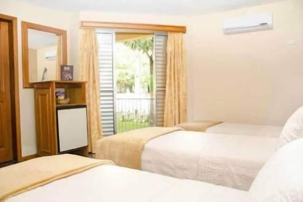 Hypo-allergenic bedding, minibar, in-room safe, laptop workspace
