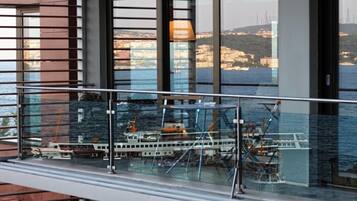 Blick von der Unterkunft