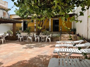 Quarto casal ou duplo standard | Terraço/pátio