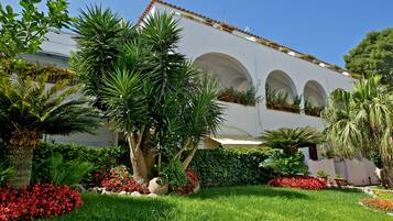 Overnatningsstedets facade