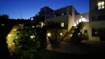 Front of property - evening/night