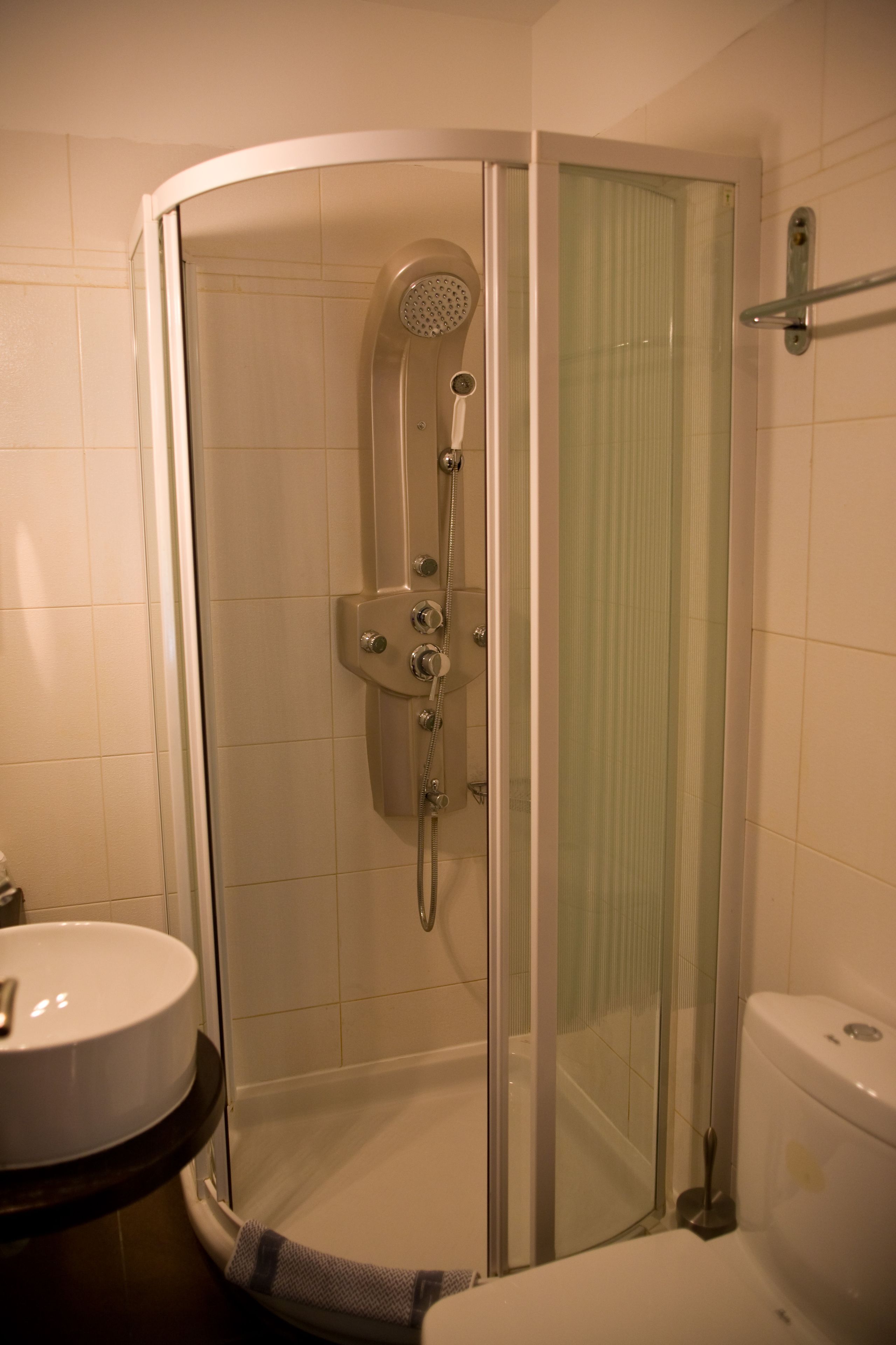 double room (kifeas) | bathroom | shower, hair dryer, towels
