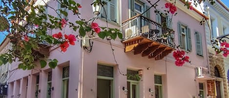 Fassade der Unterkunft