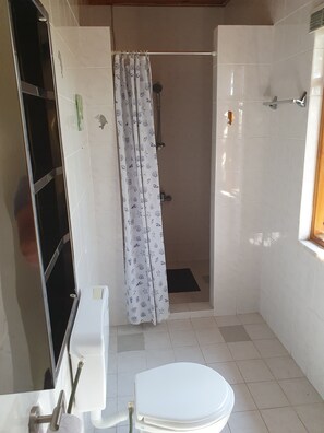 Classic Bungalow | Bathroom | Free toiletries, hair dryer, slippers, towels