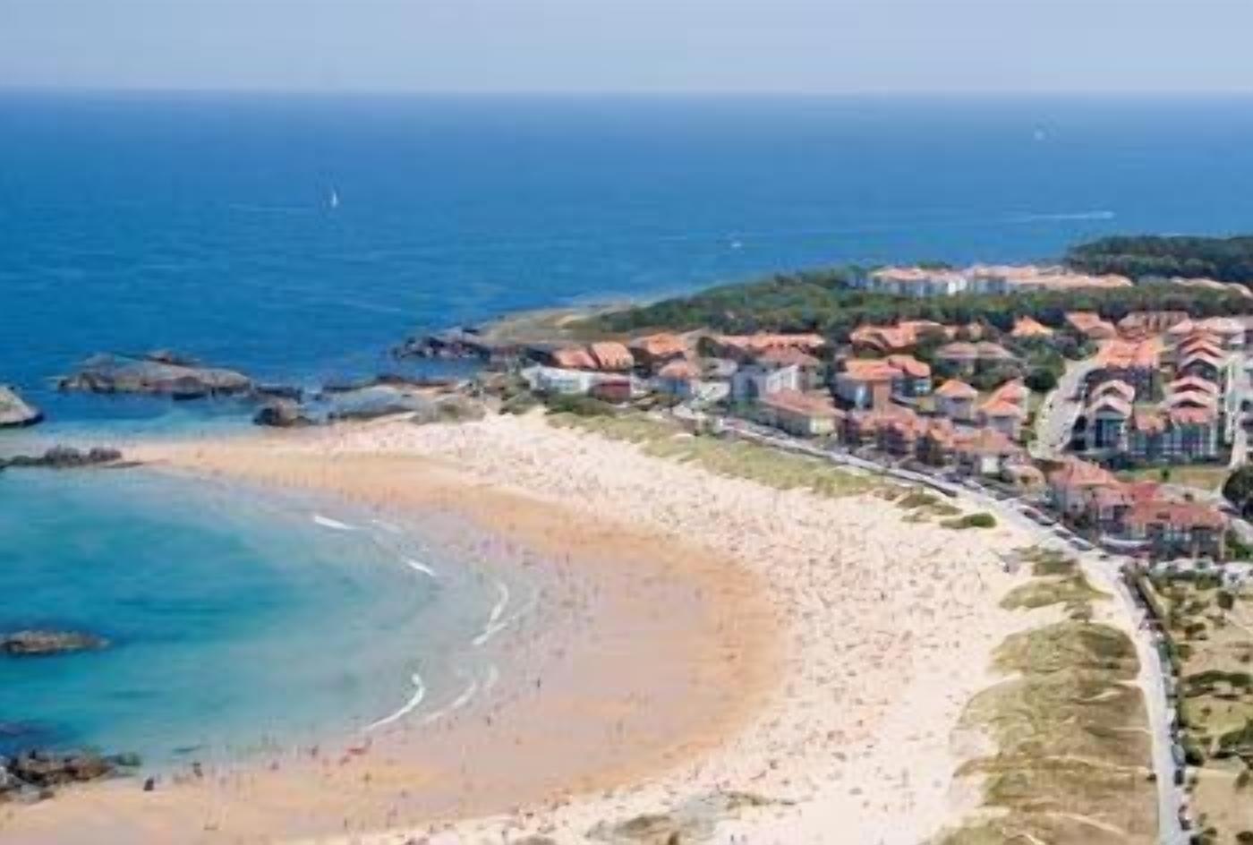 on the beach, white sand