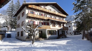 Façade de l’hébergement