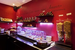 Morgenmadsbuffet hver dag mod et gebyr