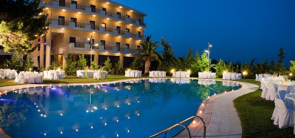 Área para banquetes al aire libre