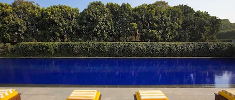 Seasonal outdoor pool