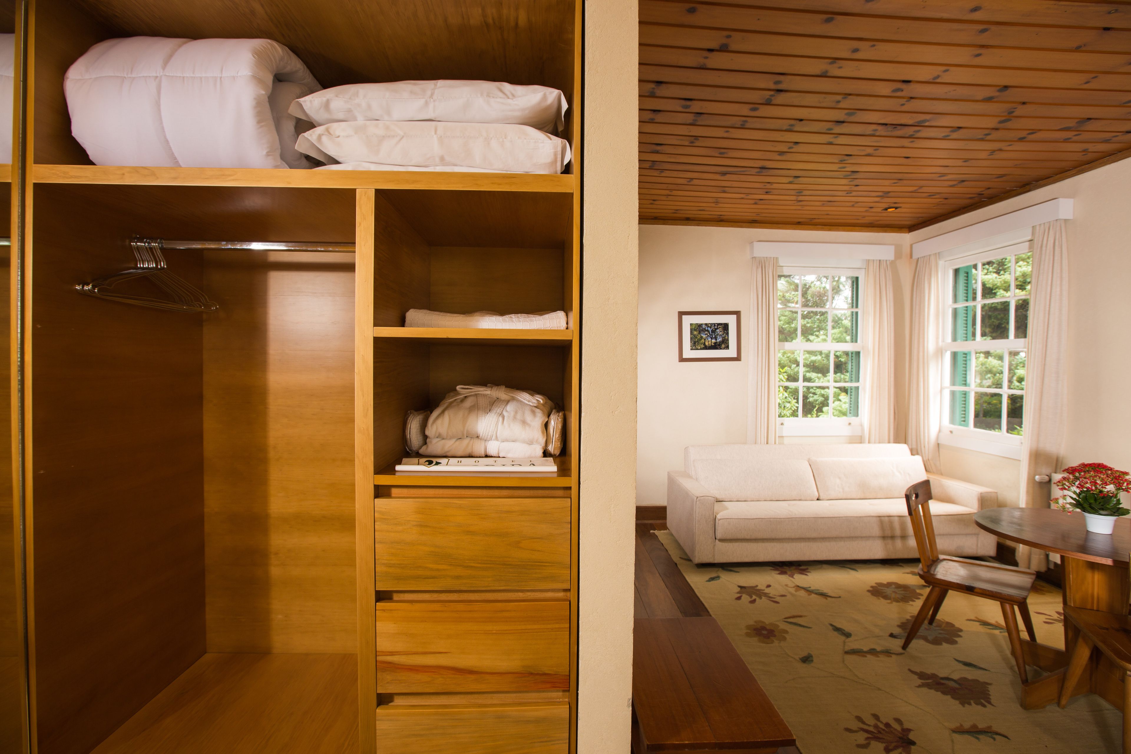 alpino luxury chalet | bathroom amenities | free toiletries, hair dryer, bathrobes, slippers