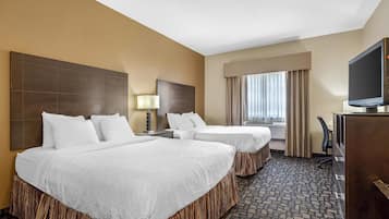Suite, 2 Queen Beds, Non Smoking, Refrigerator & Microwave