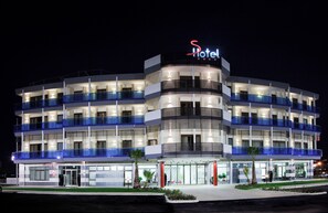 Façade de l’hébergement