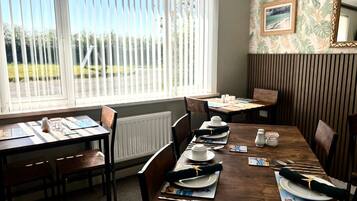 Free daily full breakfast