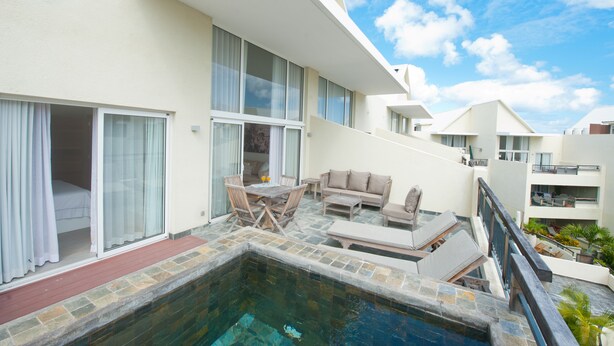 Penthouse, 3 Schlafzimmer | Terrasse/Patio