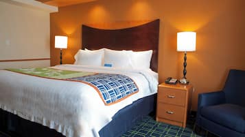 In-room safe, desk, iron/ironing board, free cribs/infant beds