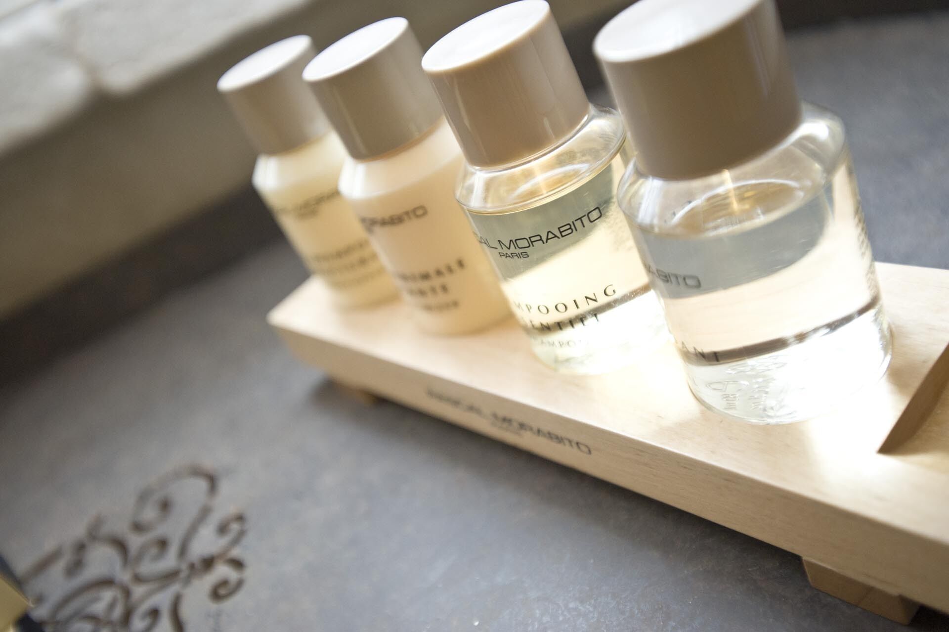 shower, designer toiletries, hair dryer, bathrobes