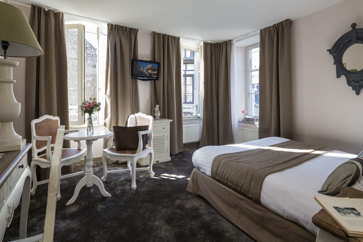 Superior tweepersoonskamer | 1 slaapkamer, luxe beddengoed, een kluis op de kamer