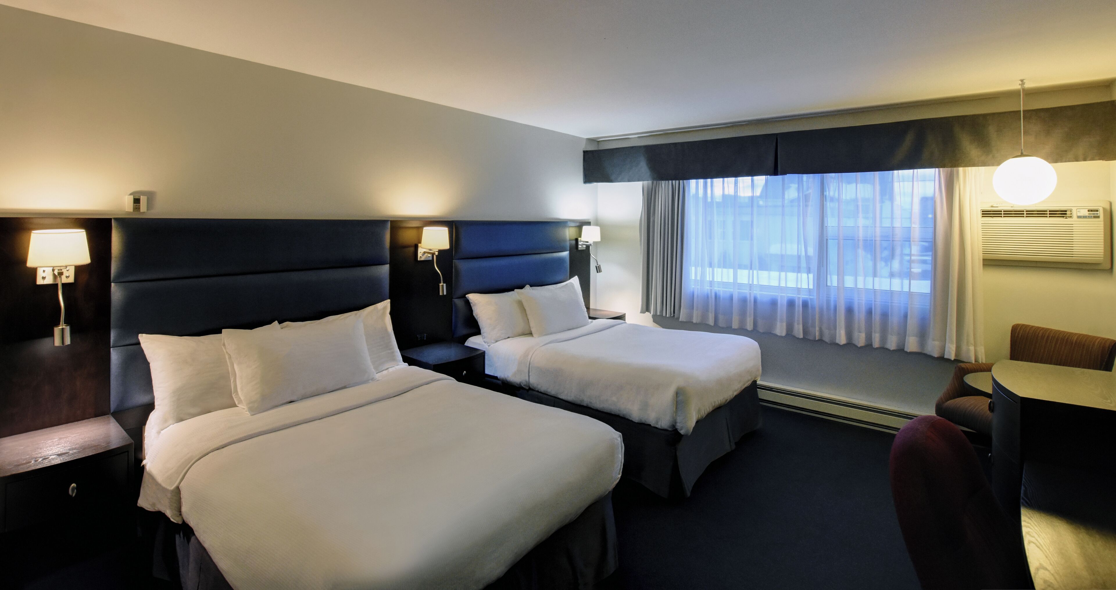 Room, 2 Double Beds | Premium bedding, Select Comfort beds, desk, iron/ironing board