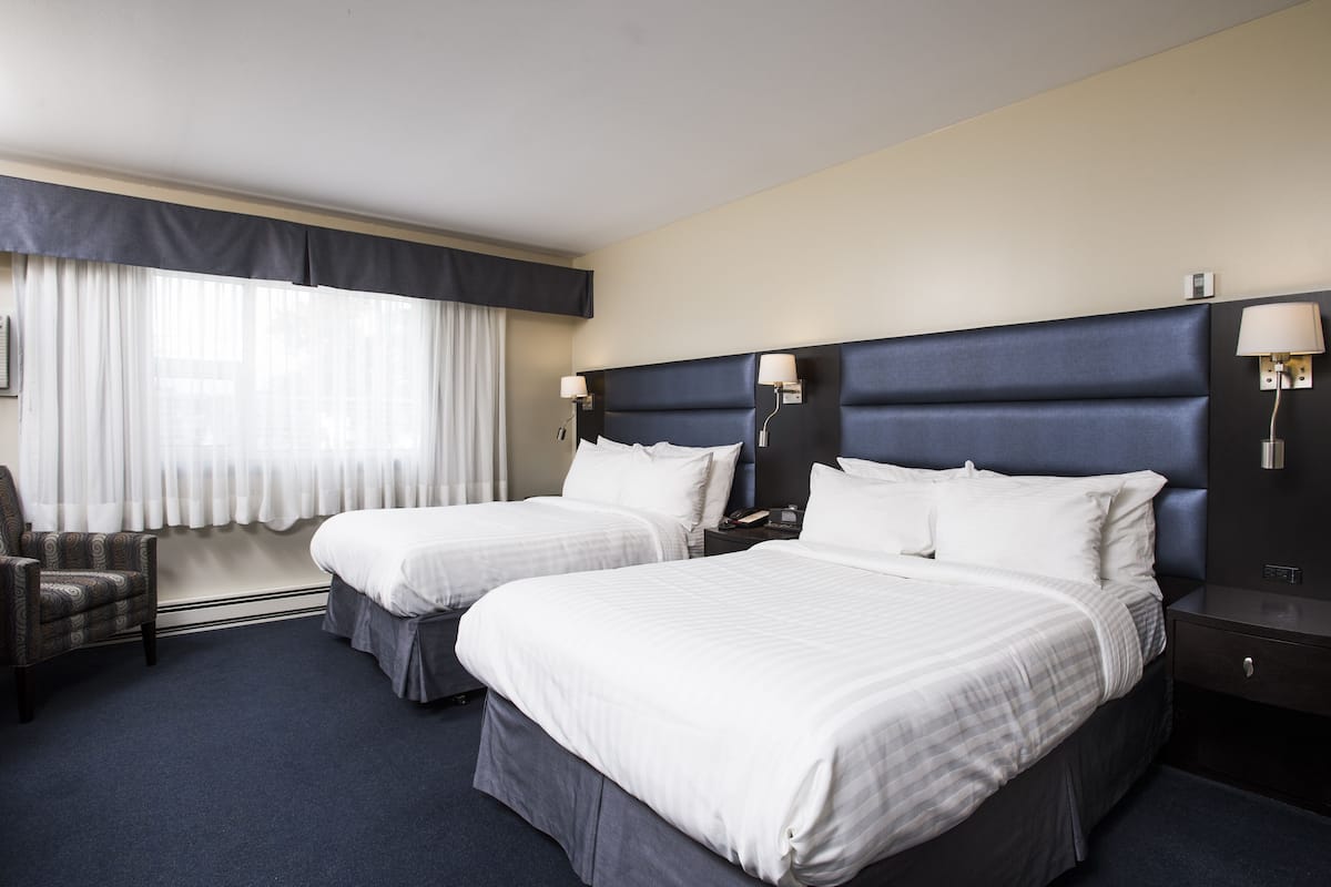 Room, 2 Double Beds | Premium bedding, Select Comfort beds, desk, iron/ironing board