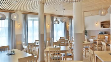 Daily buffet breakfast (EUR 18 per person)