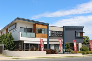 Fassade der Unterkunft