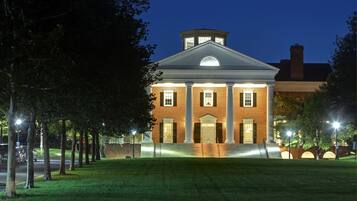 Front of property – evening/night