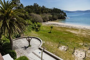 Vue sur la plage/l’océan