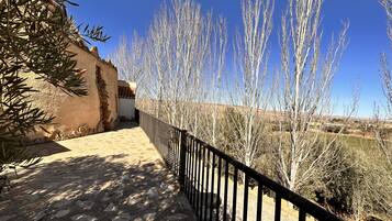 Superior Apartment, 2 Bedrooms, Kitchen, Garden View | Terrace/patio