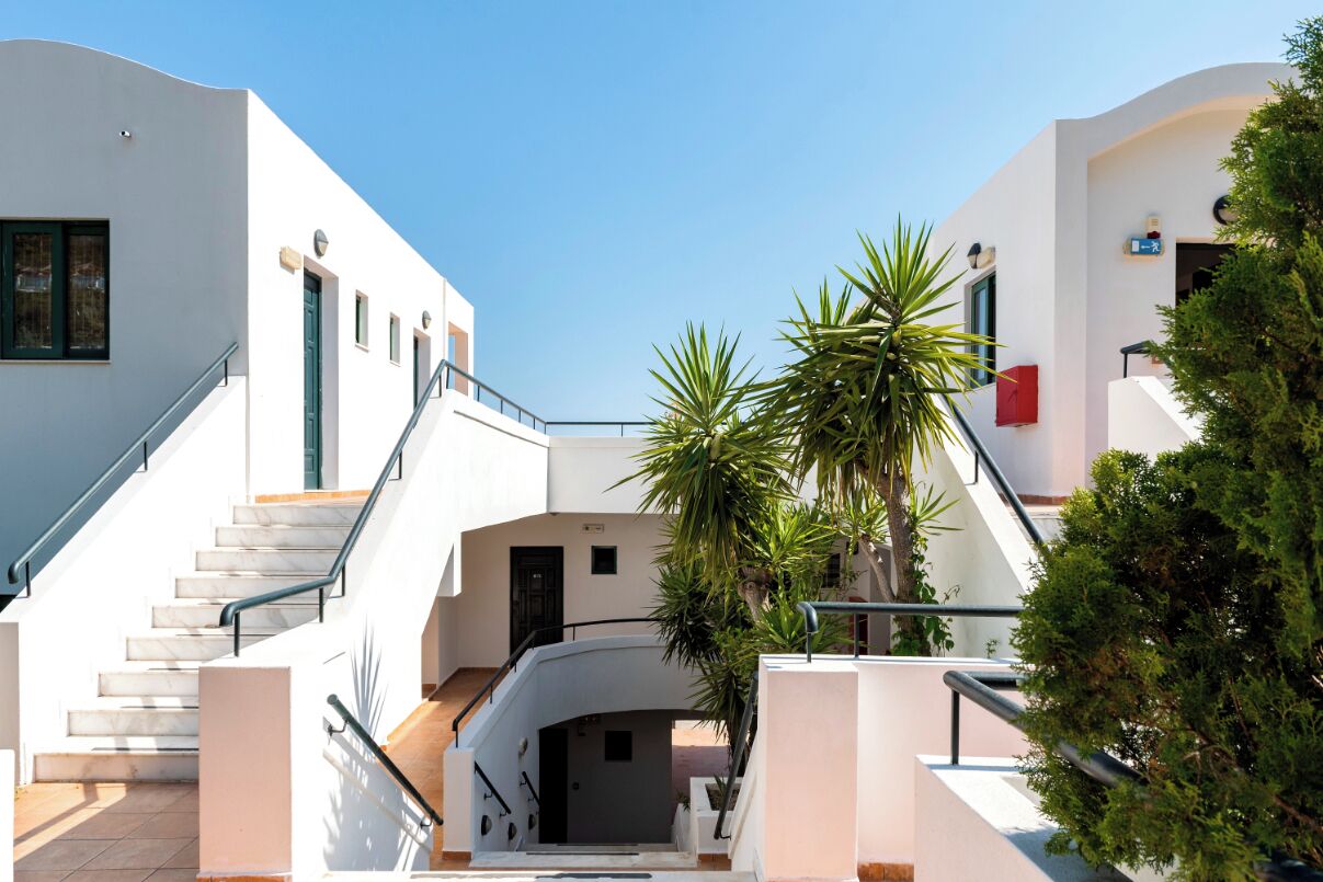 Facciata della struttura