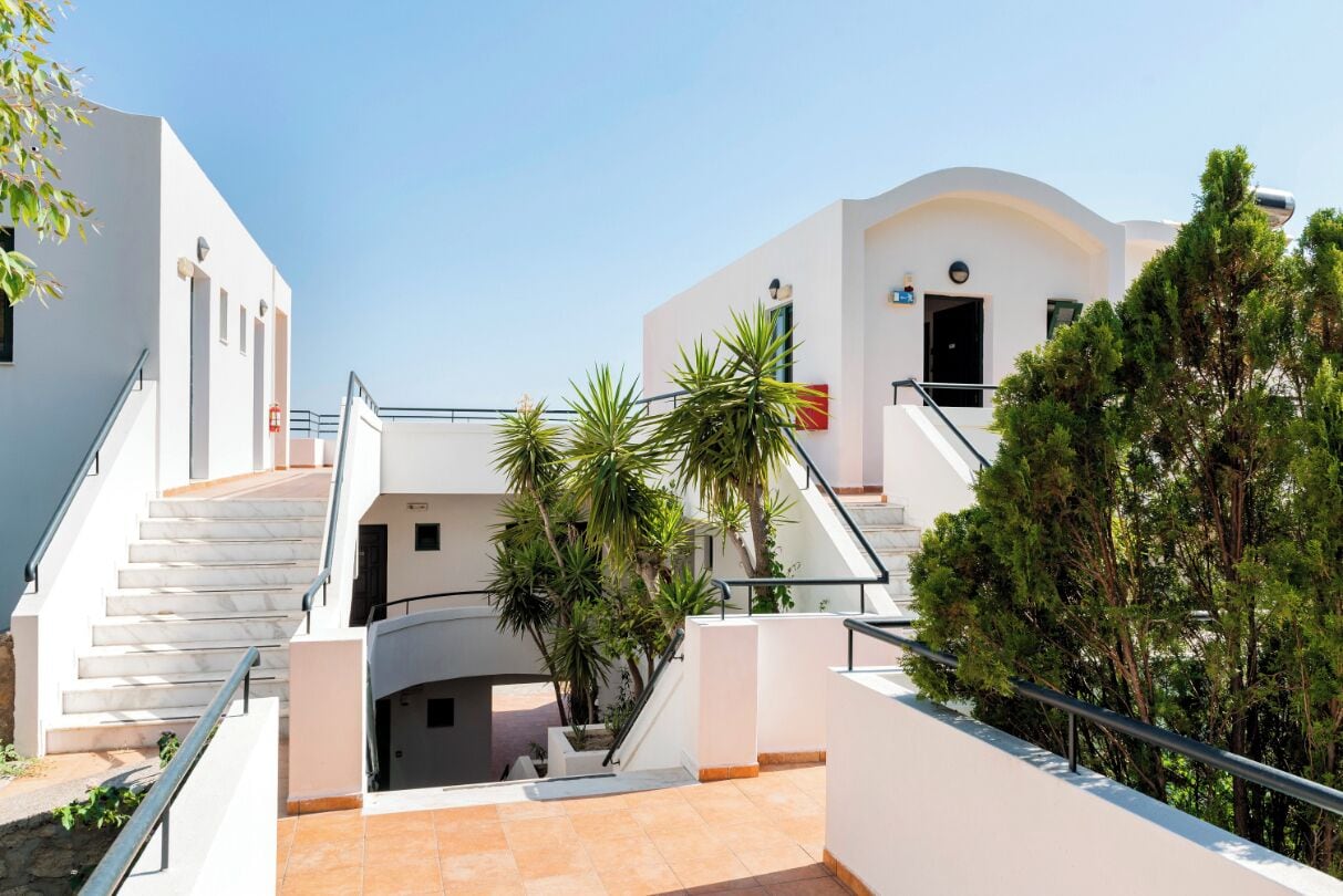 Fassade der Unterkunft