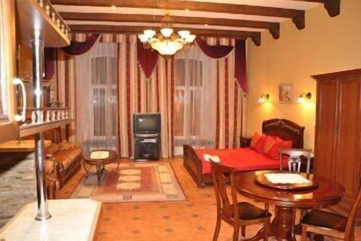 Superior Studio, Kitchen | Living area | TV, DVD player