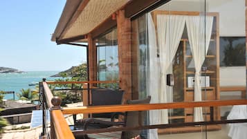 Superior Double Room, 1 King Bed, Partial Sea View | In-room safe, blackout curtains, free WiFi, bed sheets