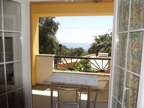 Standard Room, 1 Double Bed | View from room - Manganas Studios (Corfu)