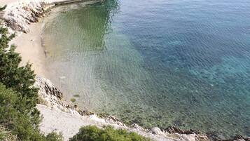 Beach nearby, motor boating