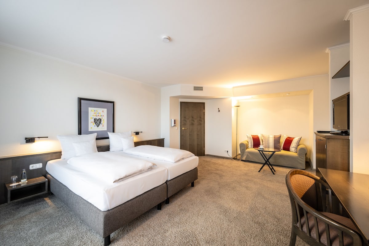 1 slaapkamer, hypoallergeen beddengoed, een minibar