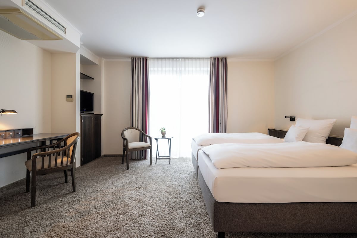 1 slaapkamer, hypoallergeen beddengoed, een minibar