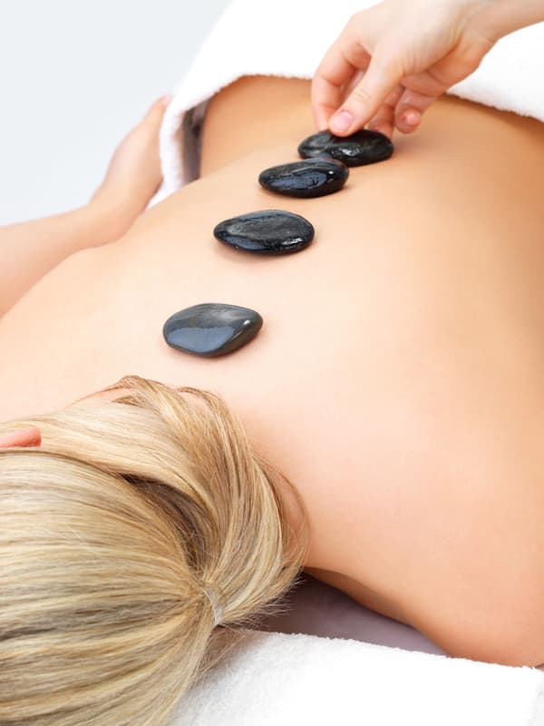 Sauna, body treatments, hot stone massages, deep-tissue massages