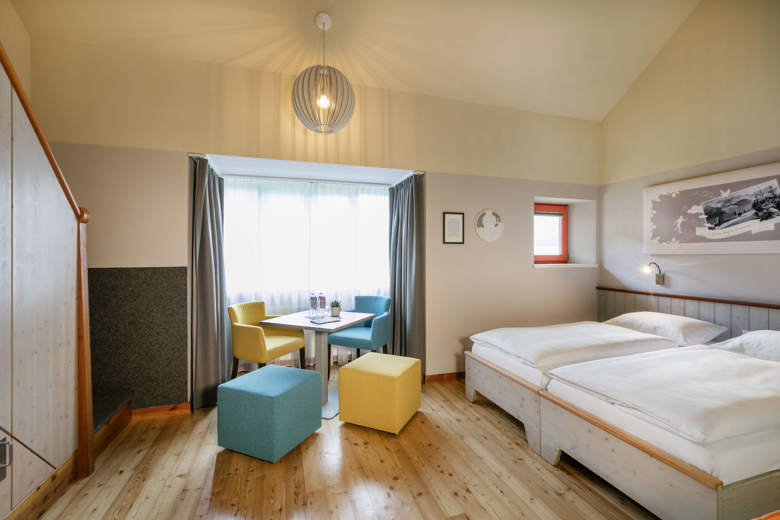 comfort quadruple room | in-room safe, desk, blackout curtains, free wifi