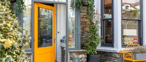 Entrada de la propiedad