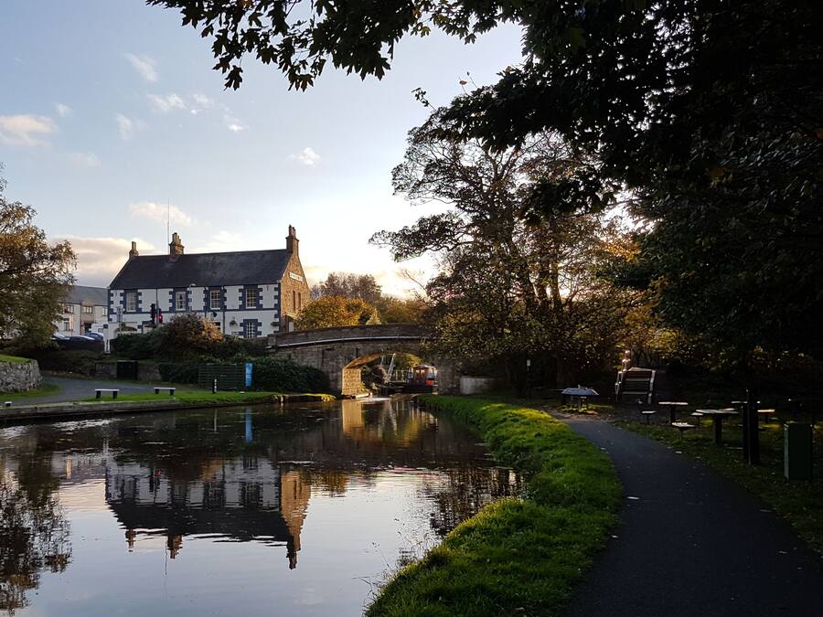 Utsikt fra overnattingsstedet