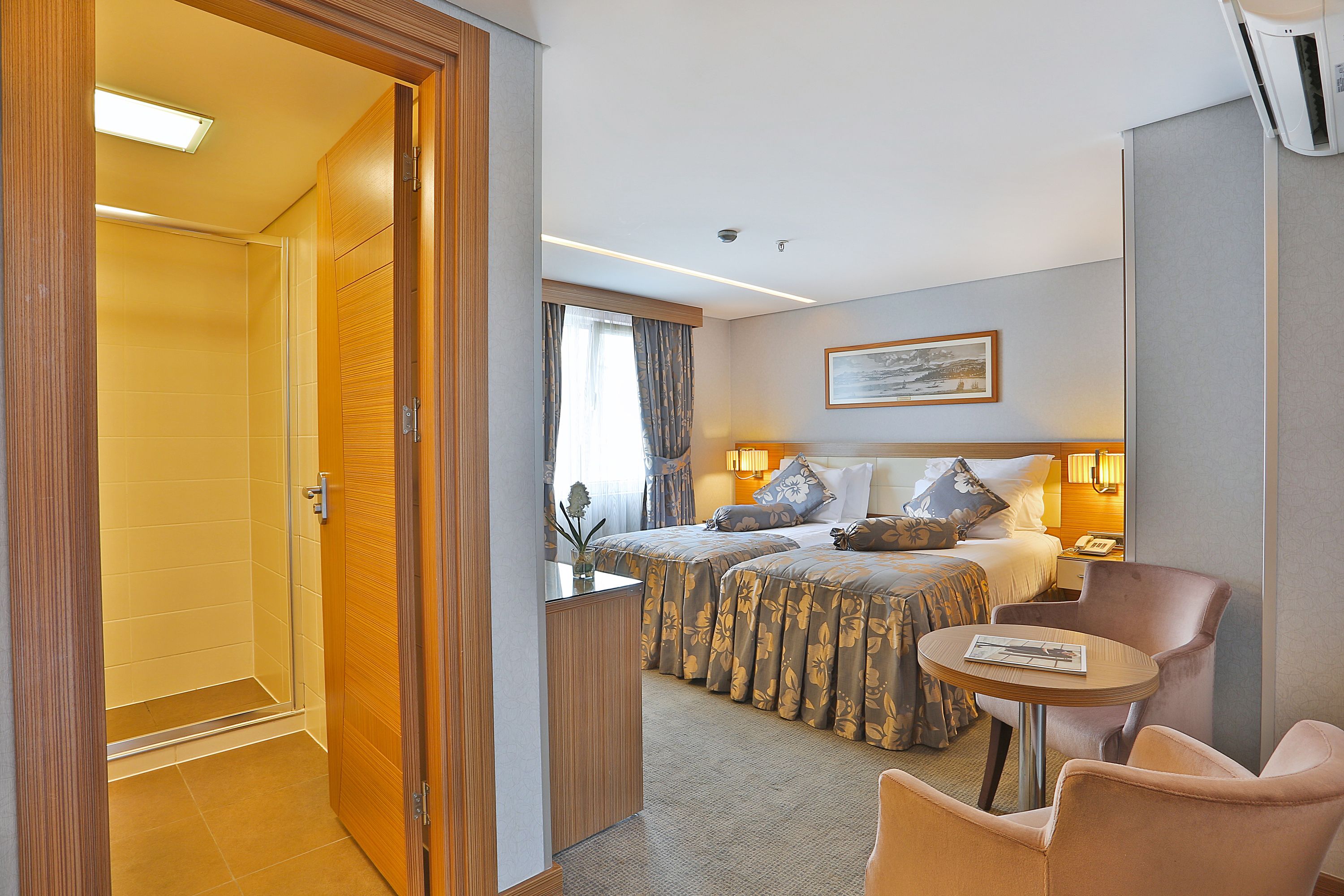 premium bedding, minibar, in-room safe, desk