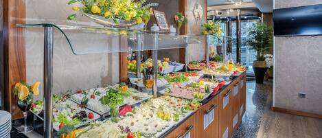 Frokostbuffé er inkludert hver dag