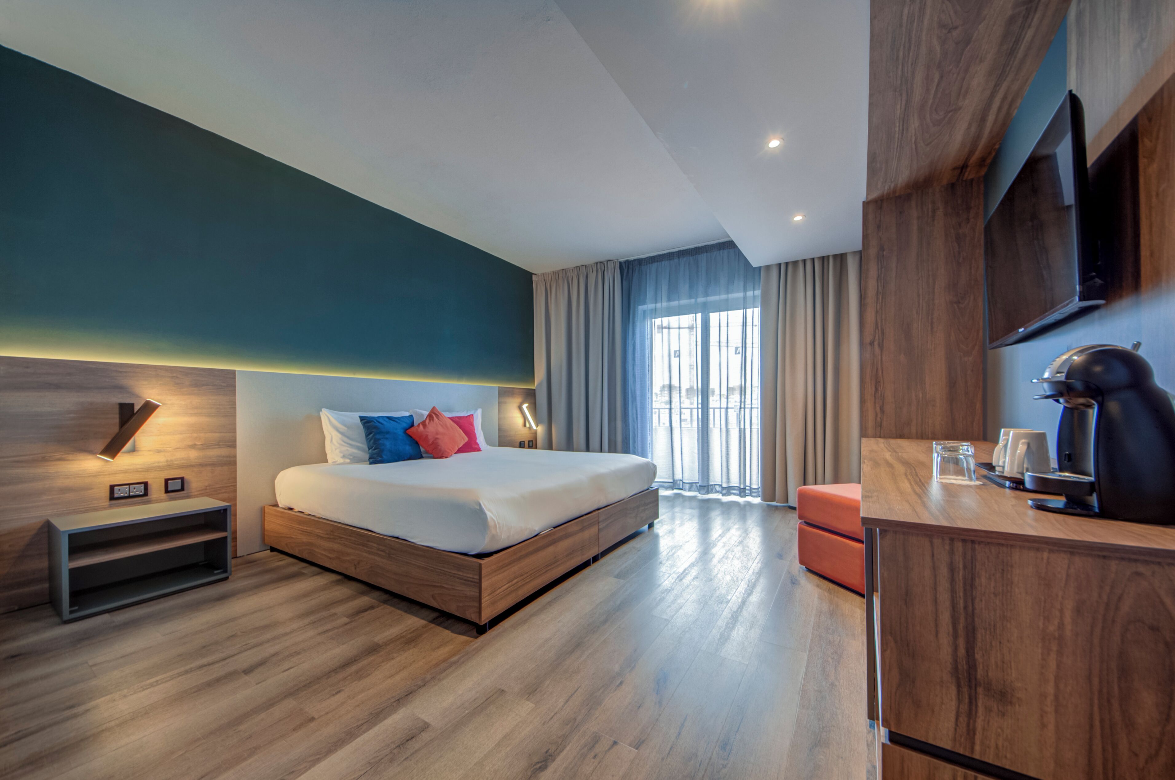 Deluxe-Doppel- oder -Zweibettzimmer