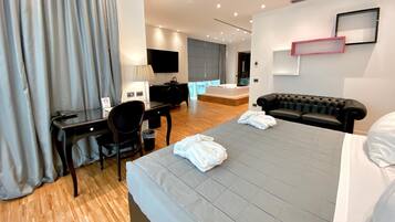 Kamar Eksklusif | 1 kamar tidur, seprai katun Mesir, dan seprai premium