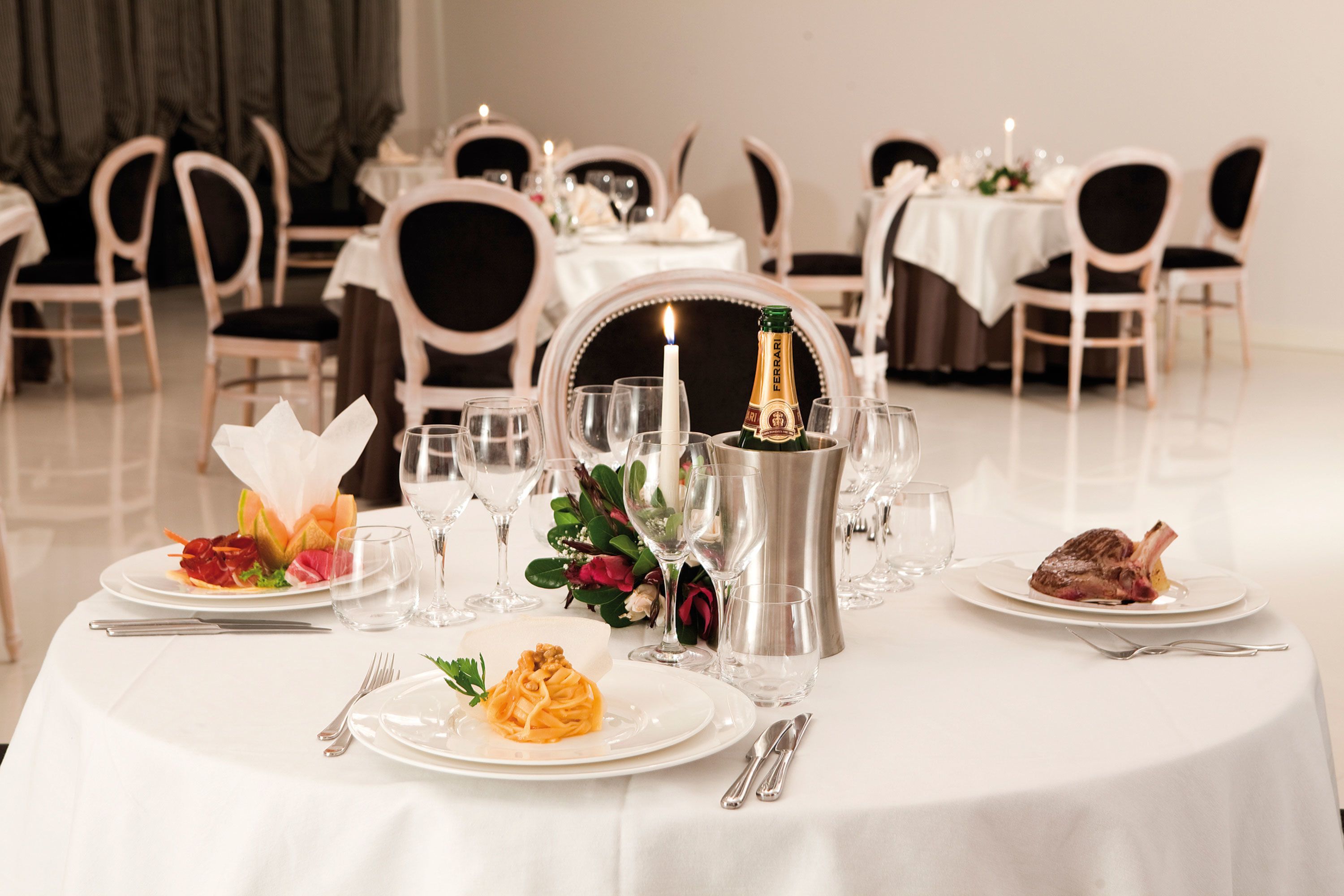 breakfast, lunch, dinner served; farm to table cuisine, pool views