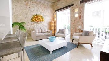 Standard Apartment, 1 Bedroom | Pillow-top beds, minibar, in-room safe, desk