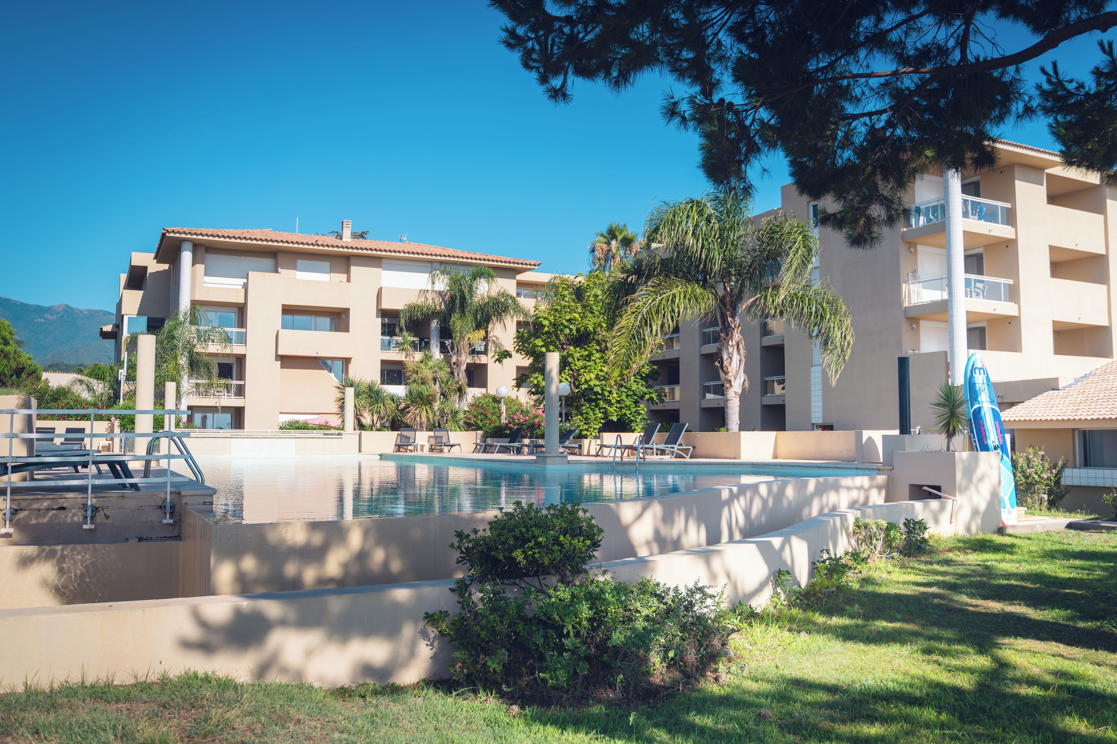 Fassade der Unterkunft