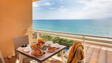 Appartement Standard, 1 chambre, balcon, vue mer | Balcon